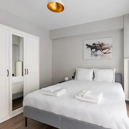 Charming Bright 1bd Modern Pad Wparking #337 Апартаменты Стамбул